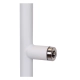 AARON - Lampa podłogowa - LED Dim. - CCT - 1x12W 2700K/4000K - White 19730/10/31 Lucide